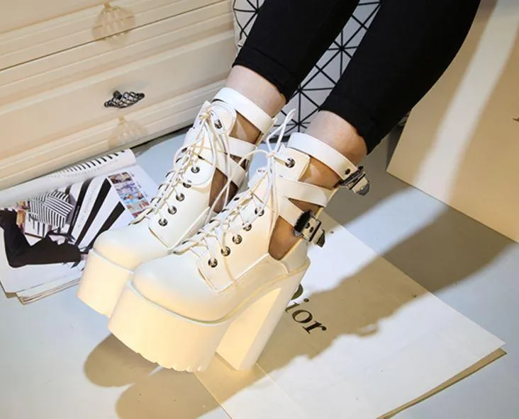 High Heels Strap Platform Shoes SD00999