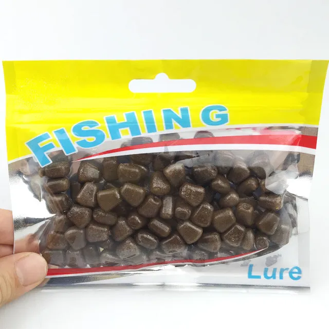 Hot selling! 100Pcs/Lot 44grams Soft Baits corn with corn smell carp Fishing Lures Floating baits 004