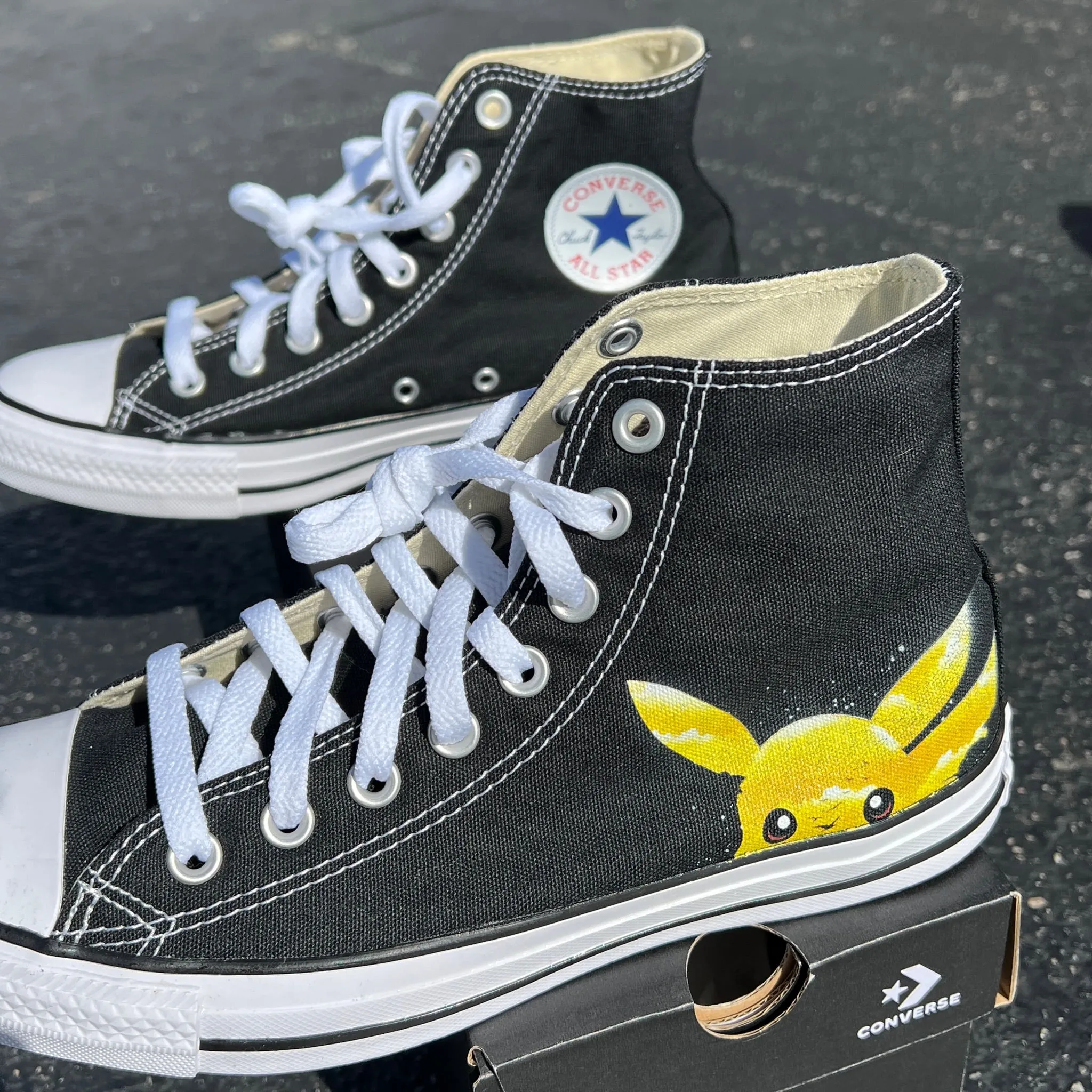 I Choose You! Custom High Top Converse