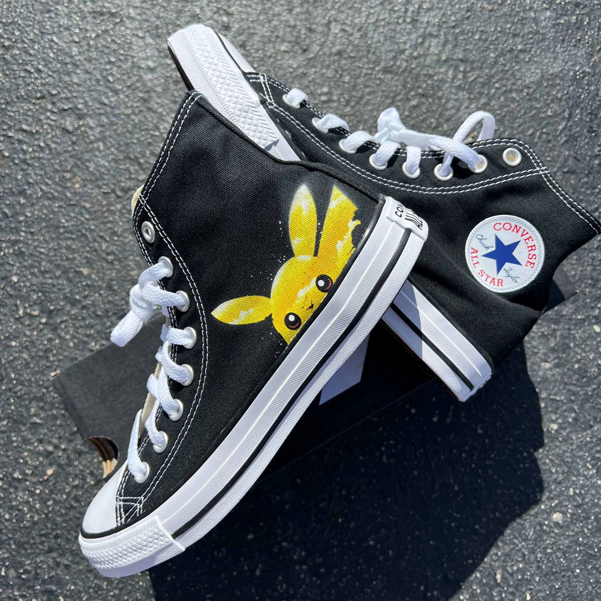 I Choose You! Custom High Top Converse