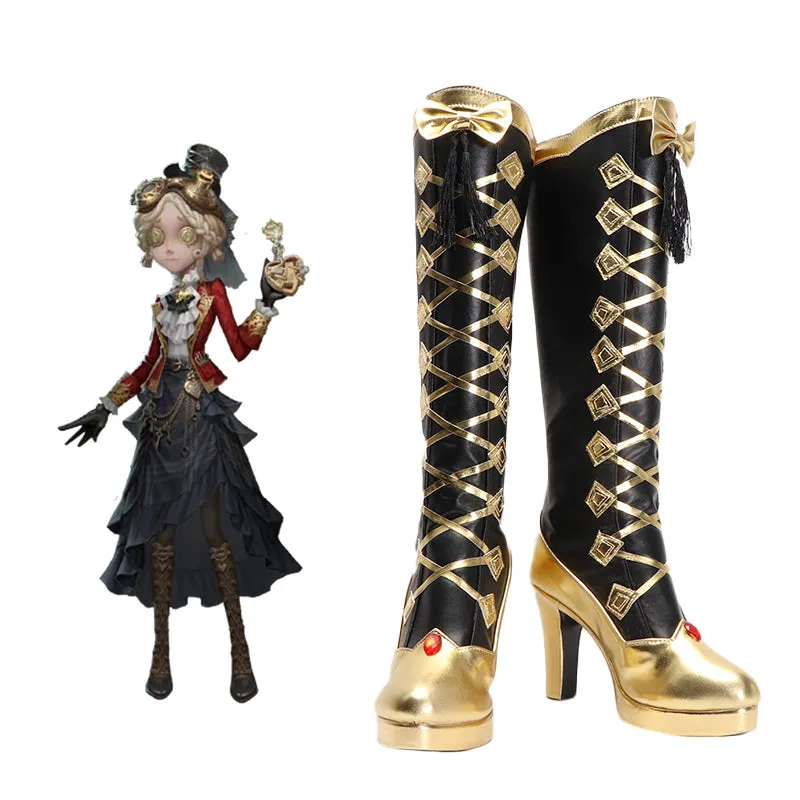 Identity V Mechanic Tracy Reznik Lockheart Shoes Cosplay Boots