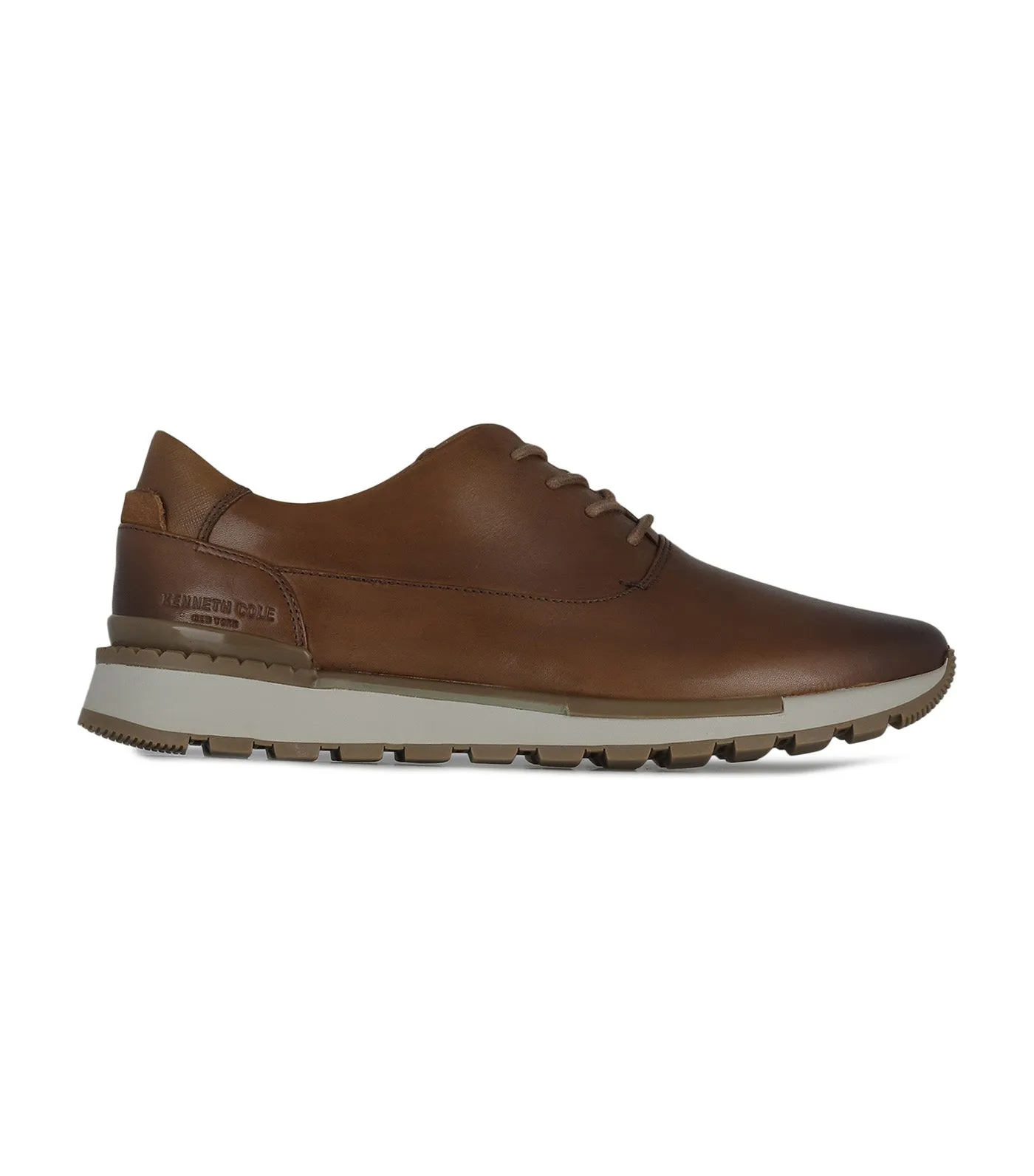 Kev Dress Lace Up Sneakers Cognac