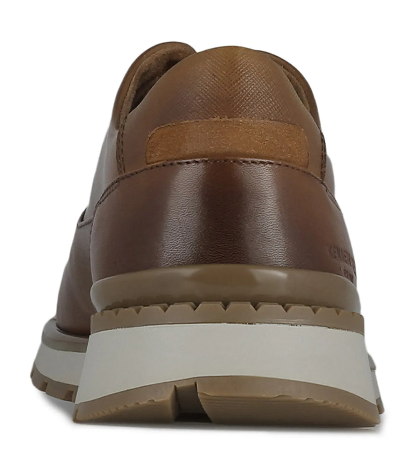 Kev Dress Lace Up Sneakers Cognac