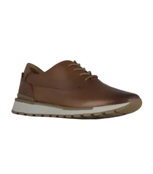 Kev Dress Lace Up Sneakers Cognac