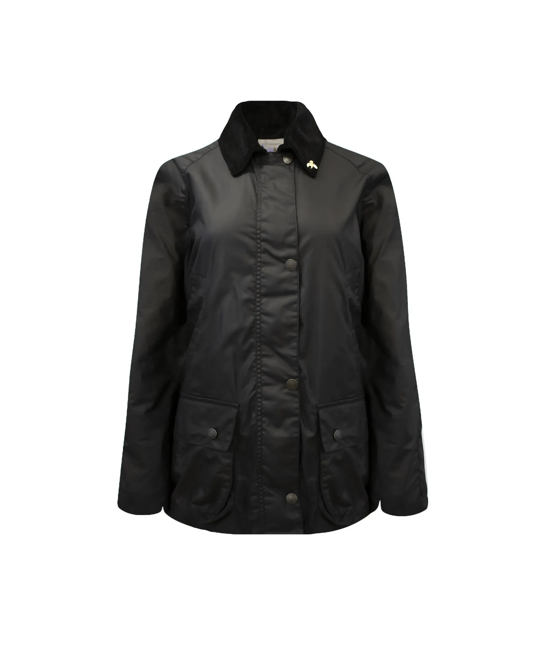 Ladies Lightweight Landowner Wax Walking Jacket - Black