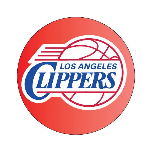 Los Angeles Clippers NBA Round Decal