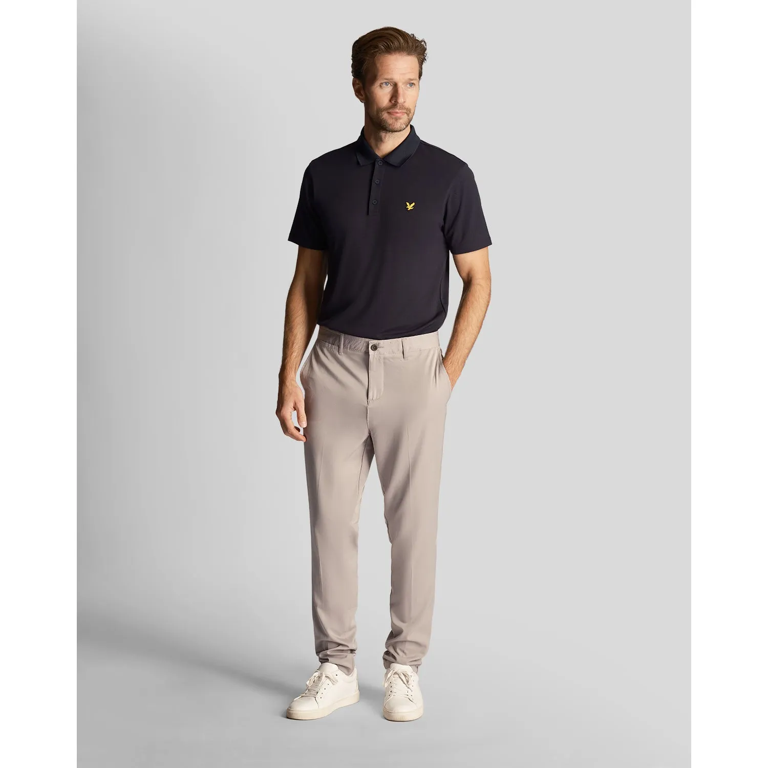 Lyle & Scott Golf Tech Polo - Dark Navy