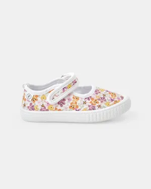 Mary Jane Canvas - Daisy