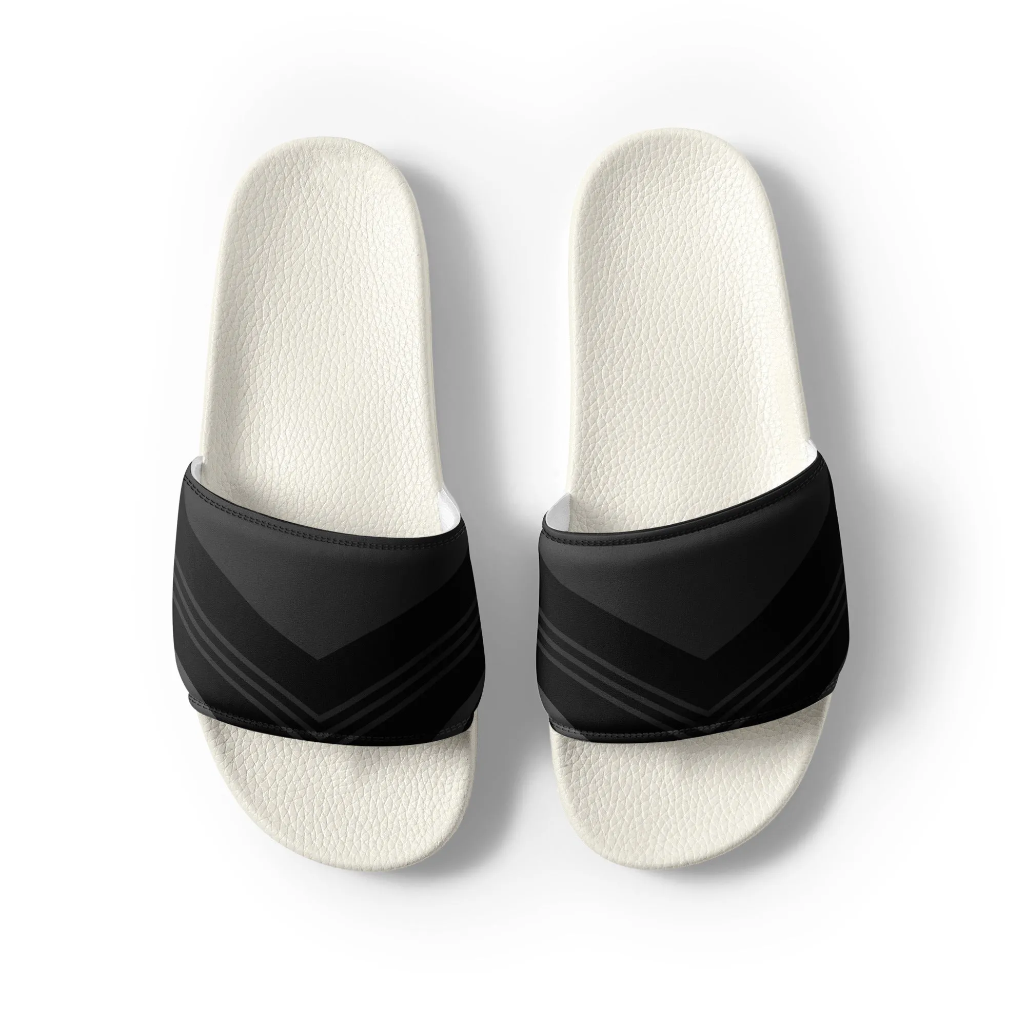 Menâ€™s slides - Black Design