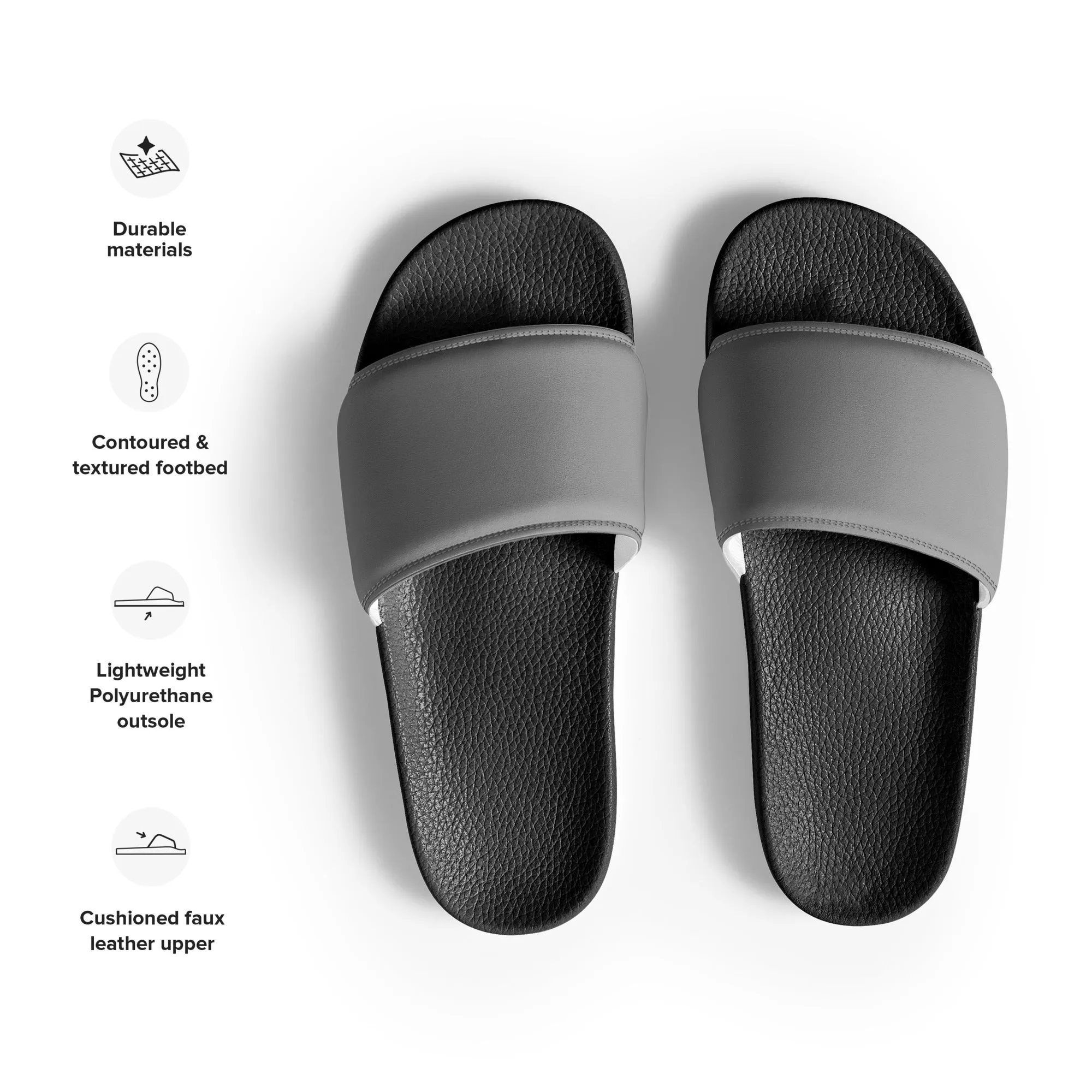 Menâ€™s slides - Gray