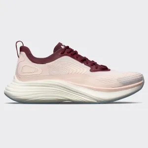 Men's Streamline Creme / Burgundy / White