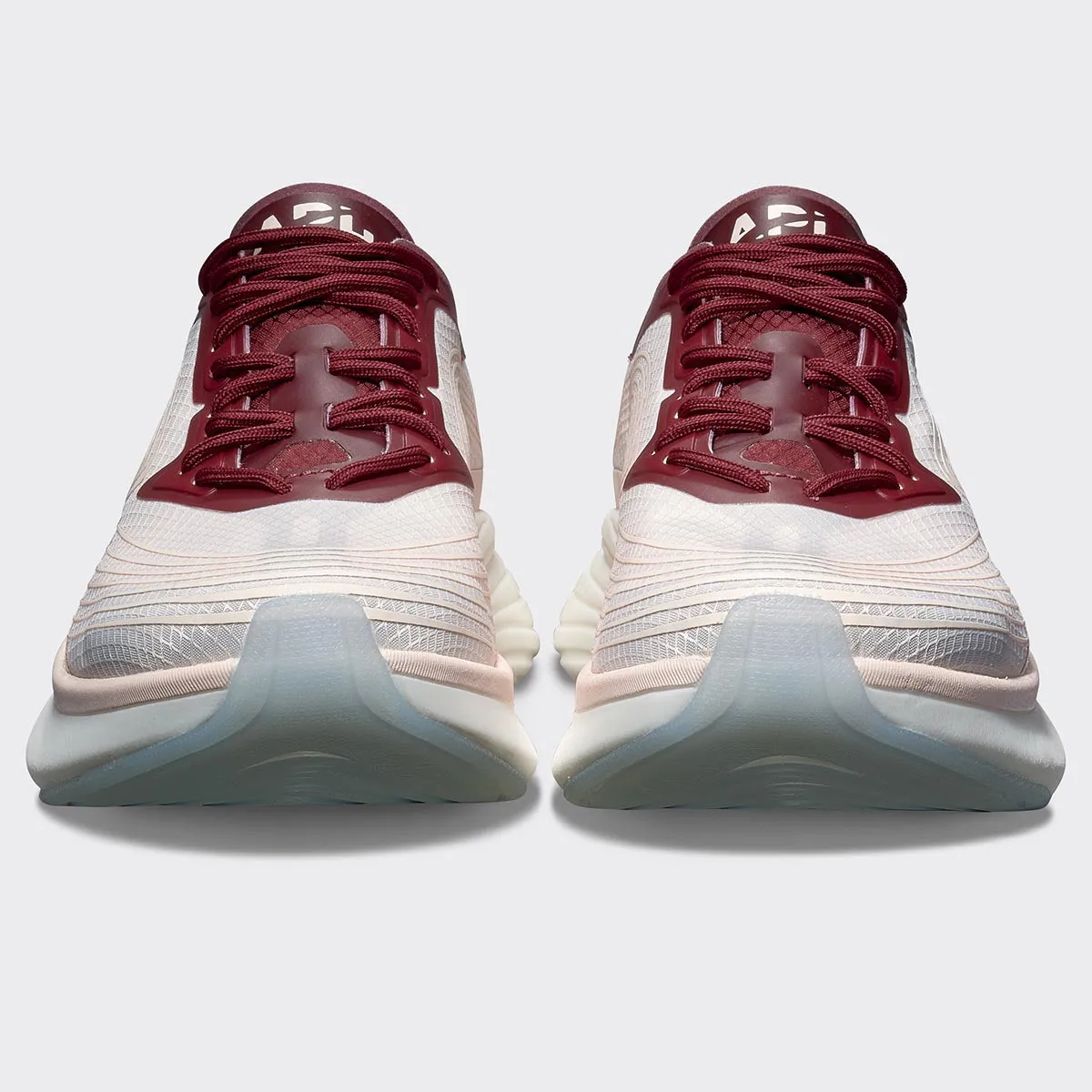 Men's Streamline Creme / Burgundy / White