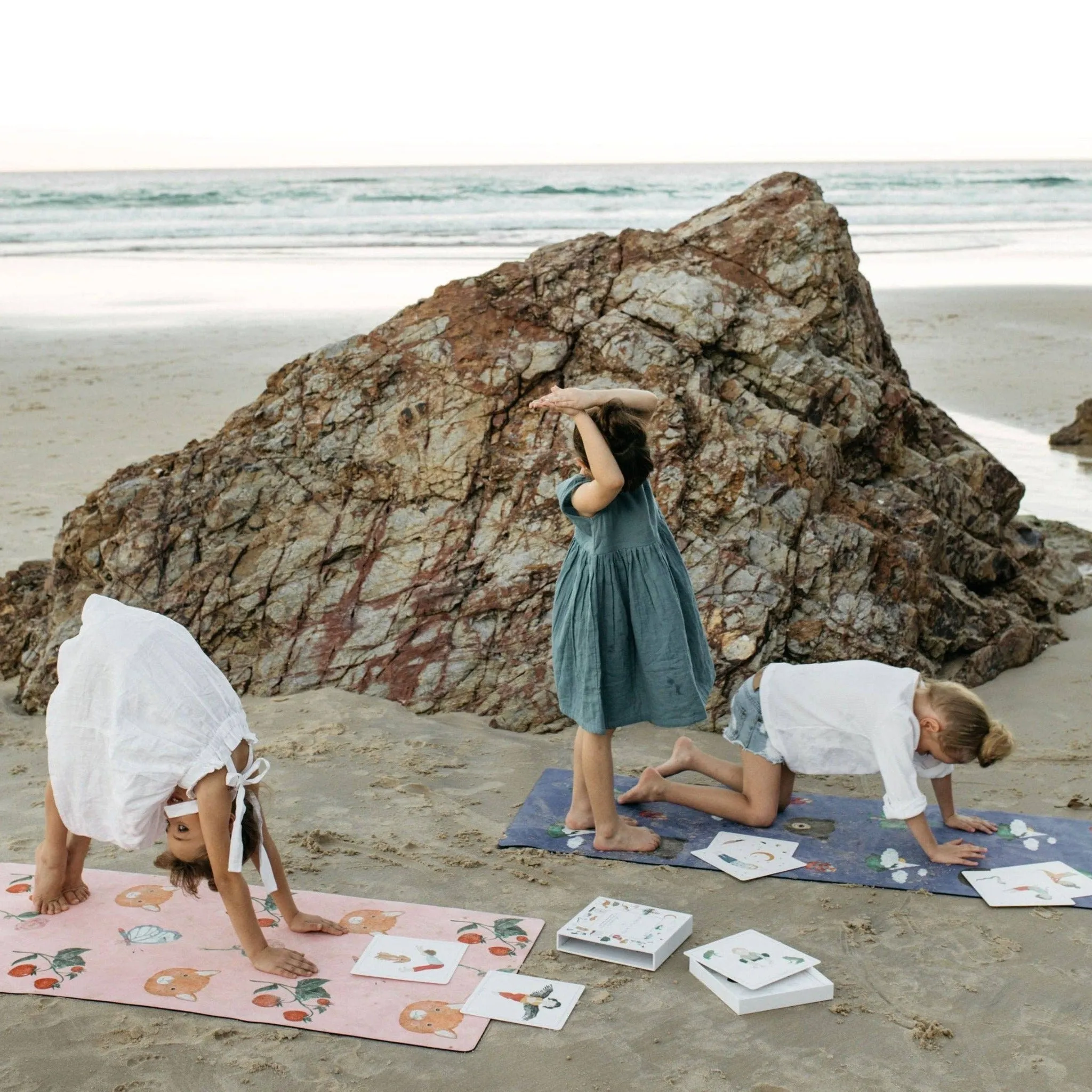 Mindful & Co Kids - Printed Kids Yoga Mats - Space Print