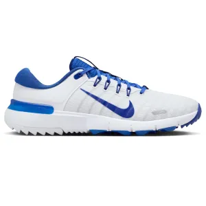 Nike Free Golf Shoes White/Navy - 2024