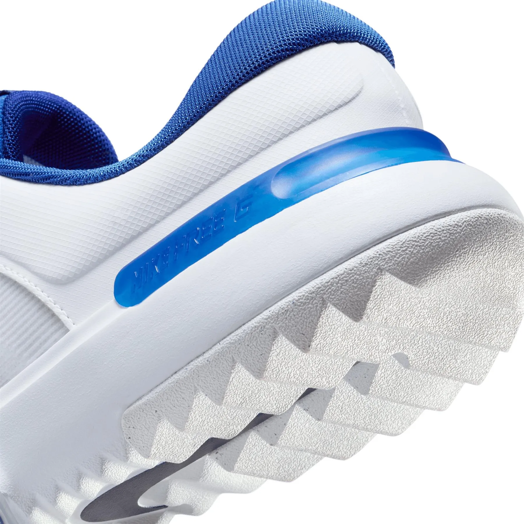 Nike Free Golf Shoes White/Navy - 2024