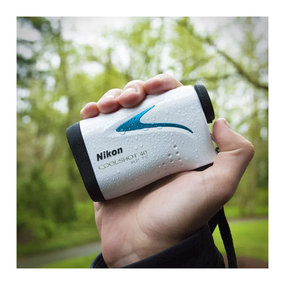 Nikon Coolshot 40 Golf Laser Rangefinder Lightweight, Compact and Rainproof