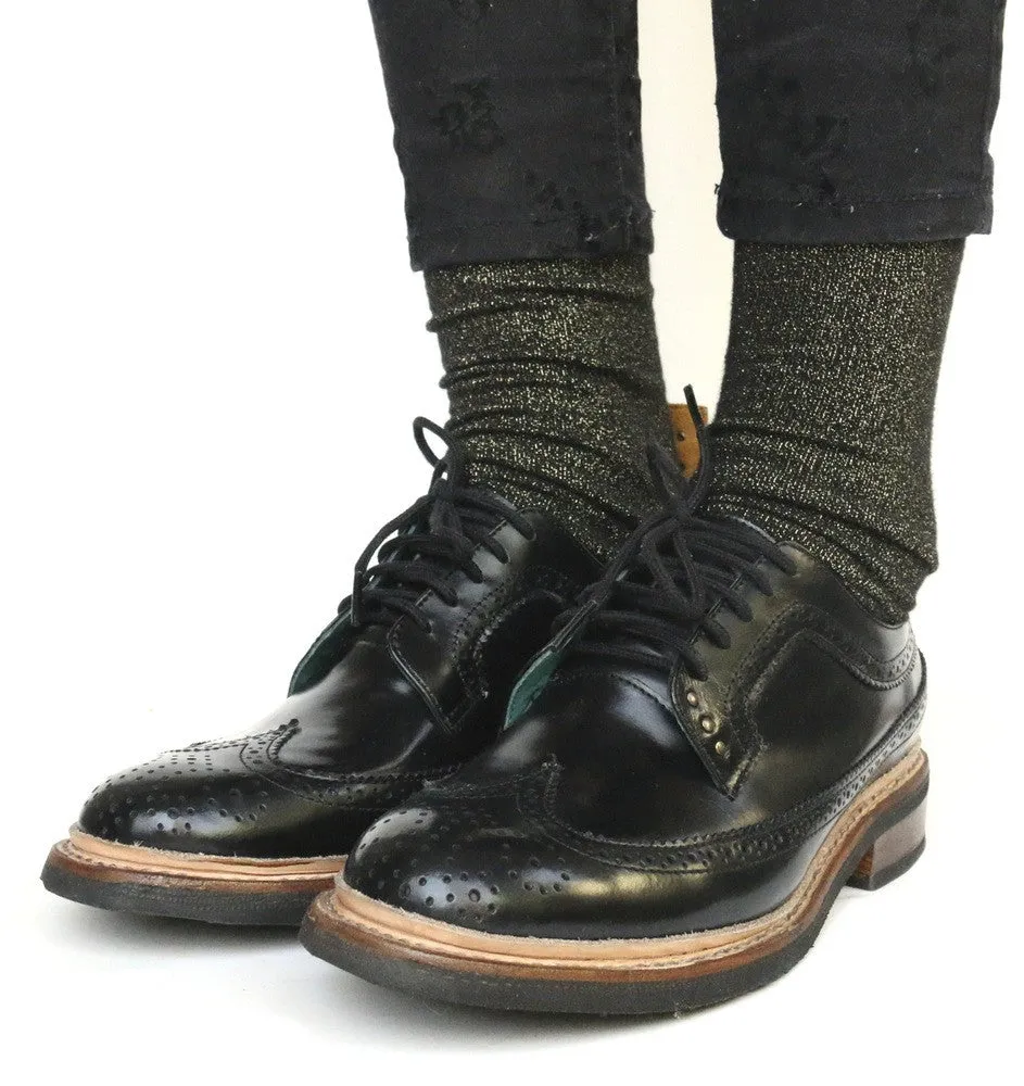 No.1051 RUNWAY brogue shoe Black MEN