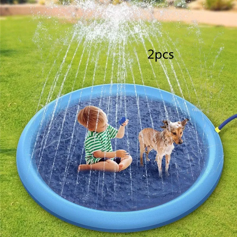 Non-Slip Splash Pad For Kids And Dogs