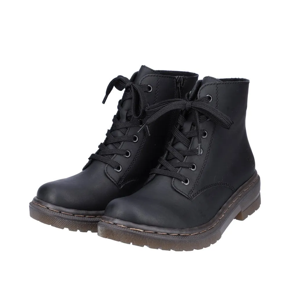 Rieker 78240 Ladies Boots Black