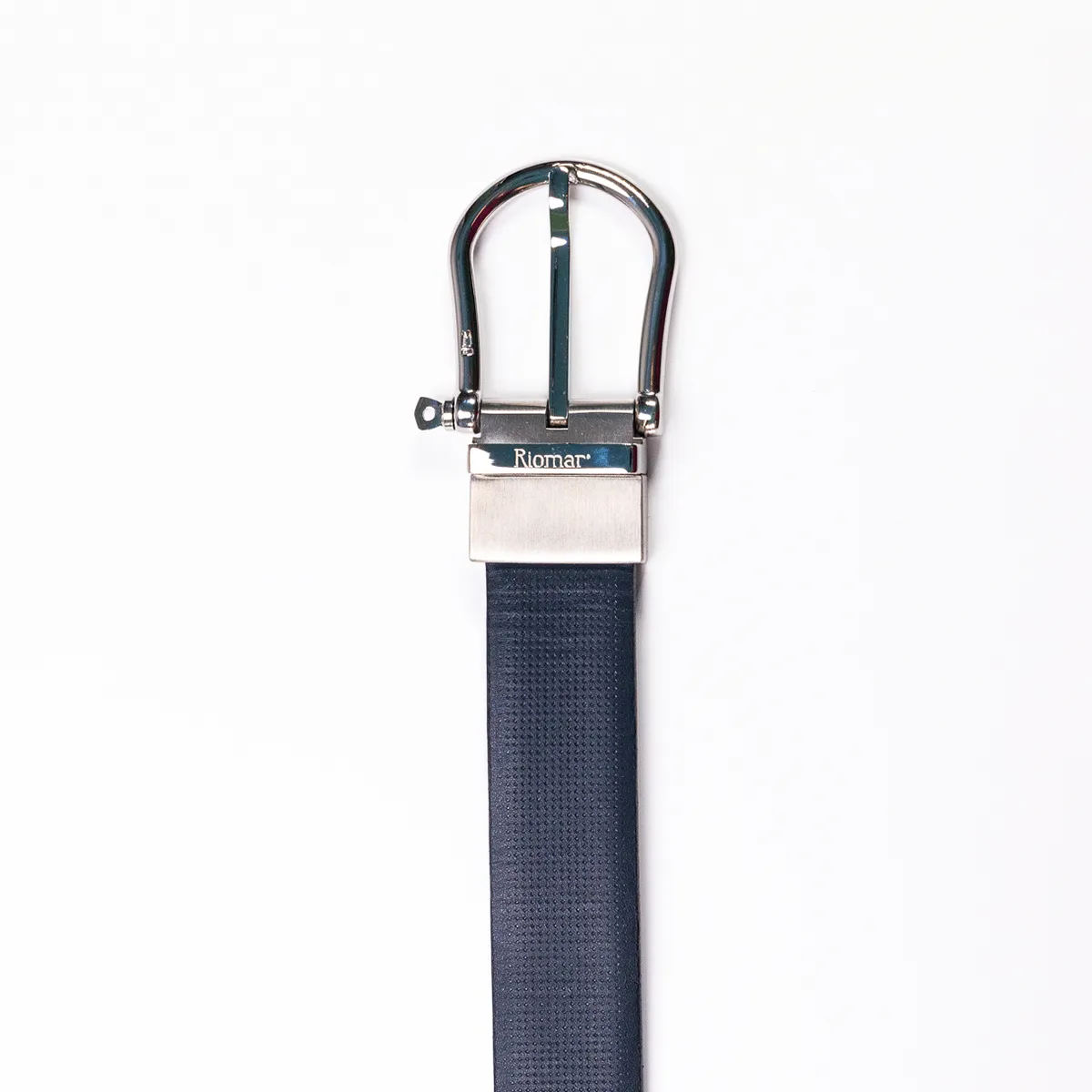 Riomar Reversible Belt: Fathom Blue / Fathom Brown