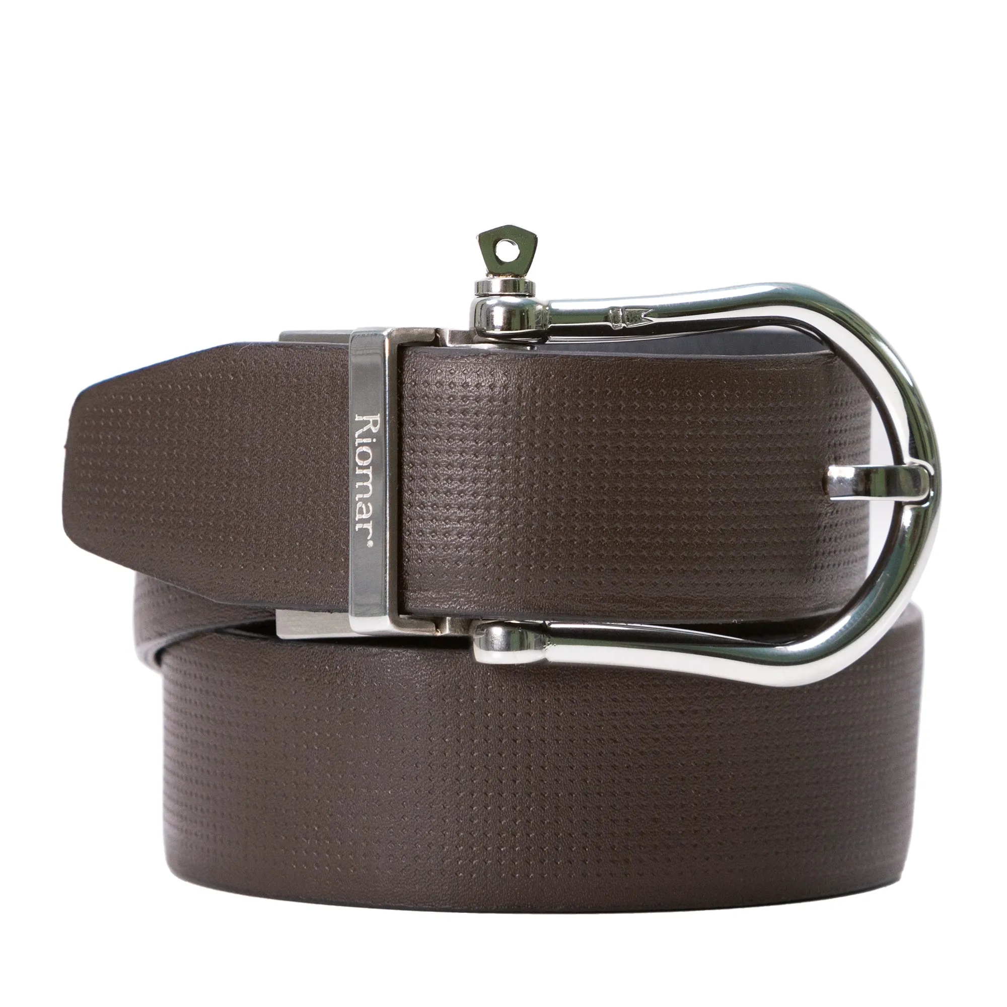 Riomar Reversible Belt: Fathom Blue / Fathom Brown