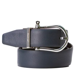 Riomar Reversible Belt: Fathom Blue / Fathom Brown