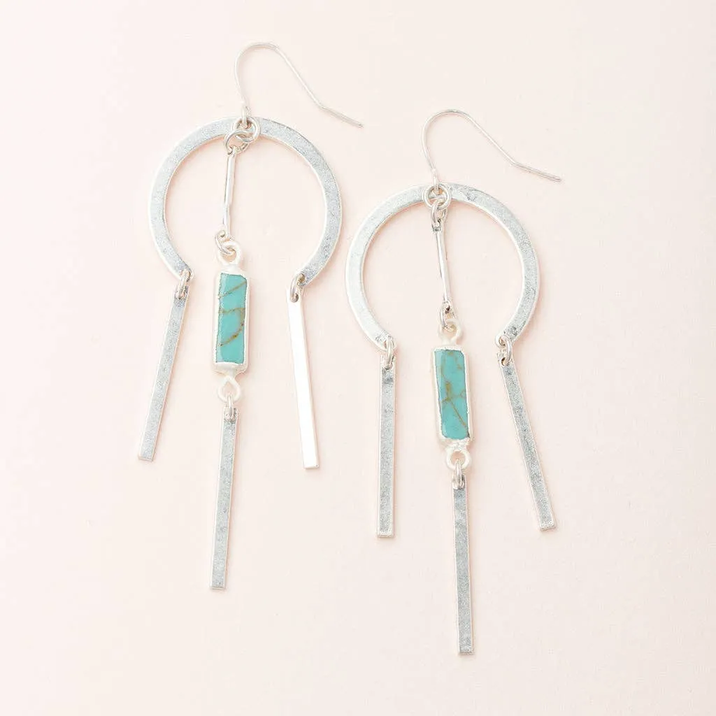 Scout Dream Stone Earring - Turquoise/Silver