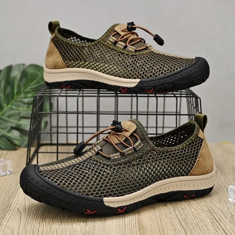 Summer Breathable Men's Casual Shoes Mesh Breathable Man Casual Shoes Fashion Moccasins Lightweight Men Sneakers Zapatos Hombre