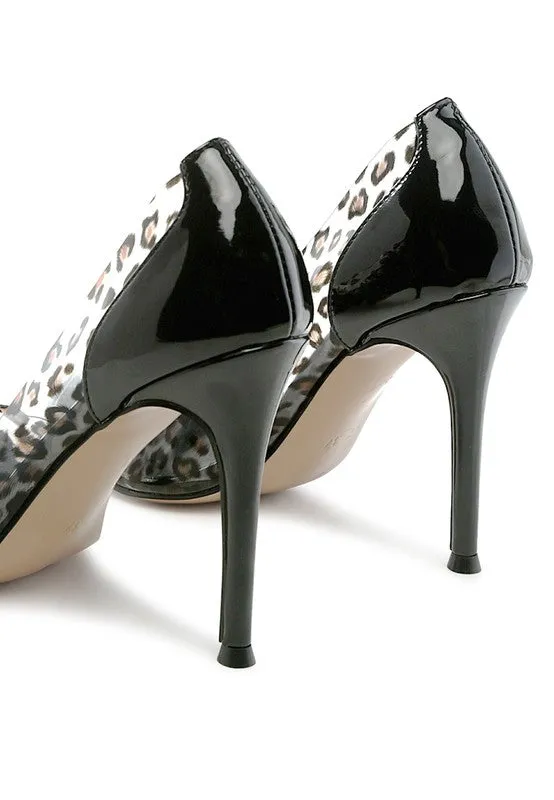 TEEK - Candace Clear Stiletto Pumps