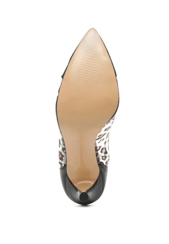 TEEK - Candace Clear Stiletto Pumps