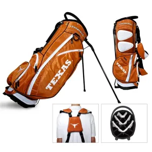 Texas Longhorns Team Golf Fairway Lightweight 14-Way Top Golf Club Stand Bag