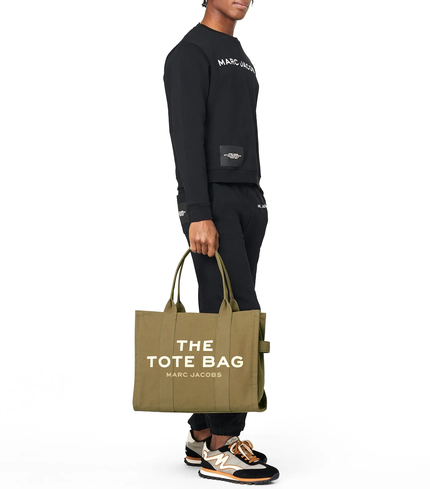 The Large Tote Bag Slate Green