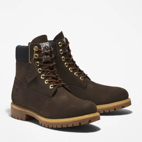 Timberland PREMIUM 6 IN WATERPROOF BOOT Men’s -DARK BROWN NUBUCK