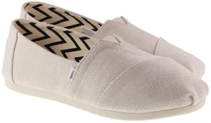 Toms Shoes Womens Heritage Canvas Alpargata Warm Canvas