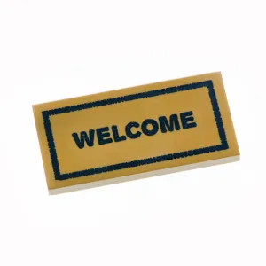 Welcome Mat - Dark Tan