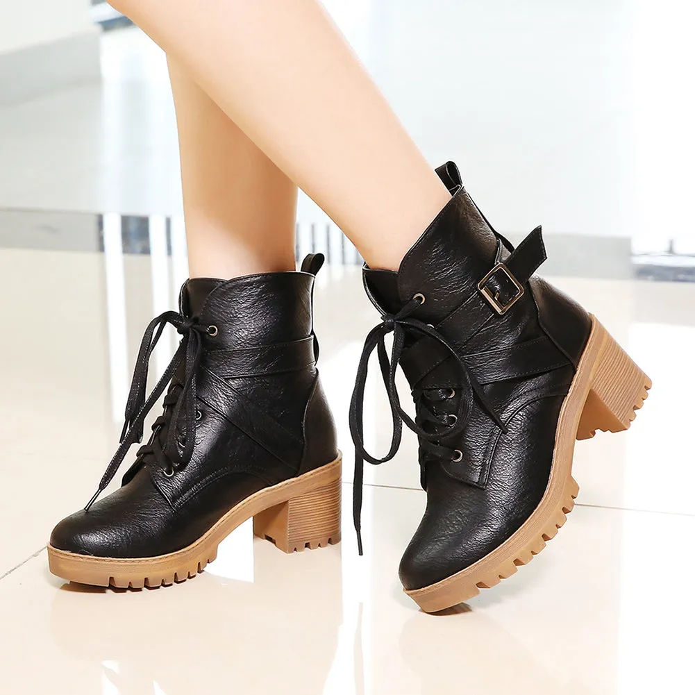 Wholesale Winter martin Boots heel Ankle