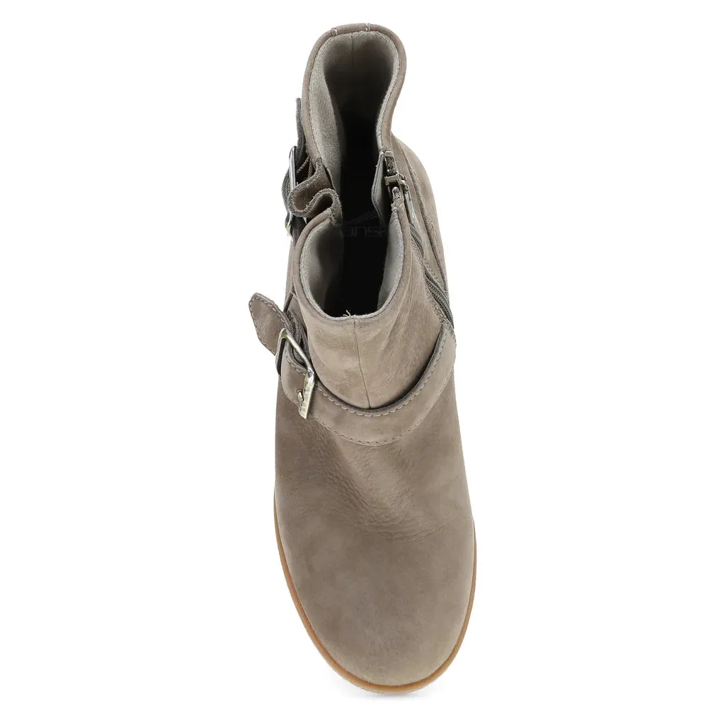 Women's Dansko Delphine Waterproof Nubuck Boot Color: Stone